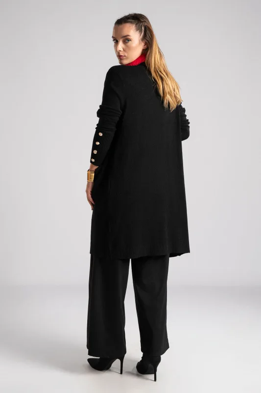 Jacket Single-color with Metal Buttons