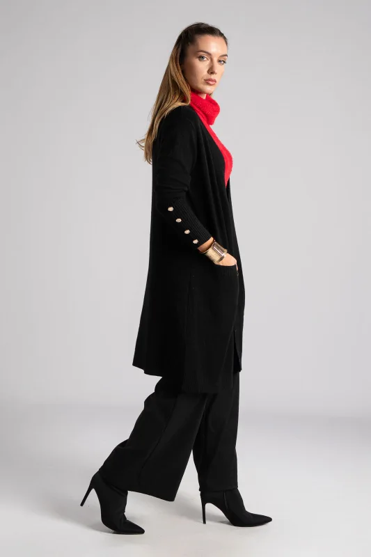 Jacket Single-color with Metal Buttons