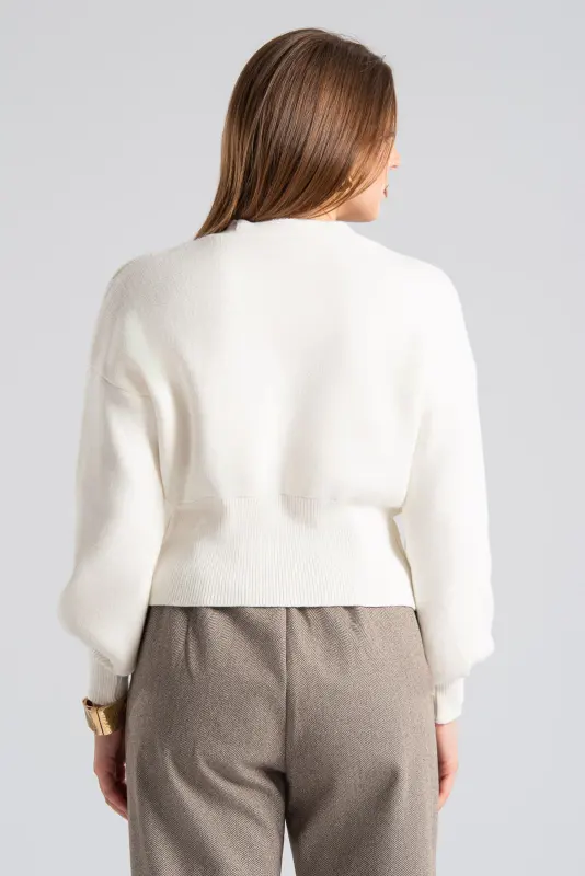 Cardigan Knitted Crop Pin 