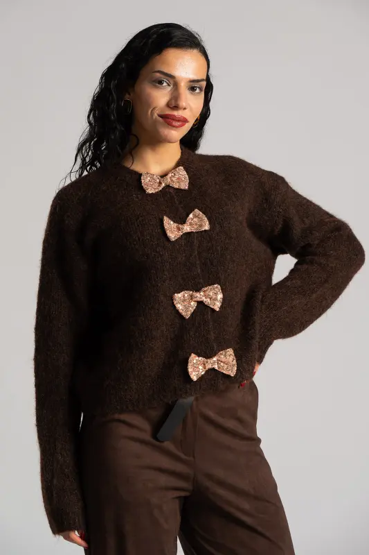 Ζακέτα Νημάτινη Φιόγκος