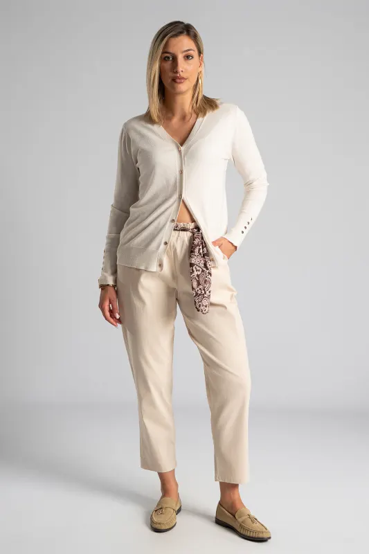 Cardigan Thread Buttons