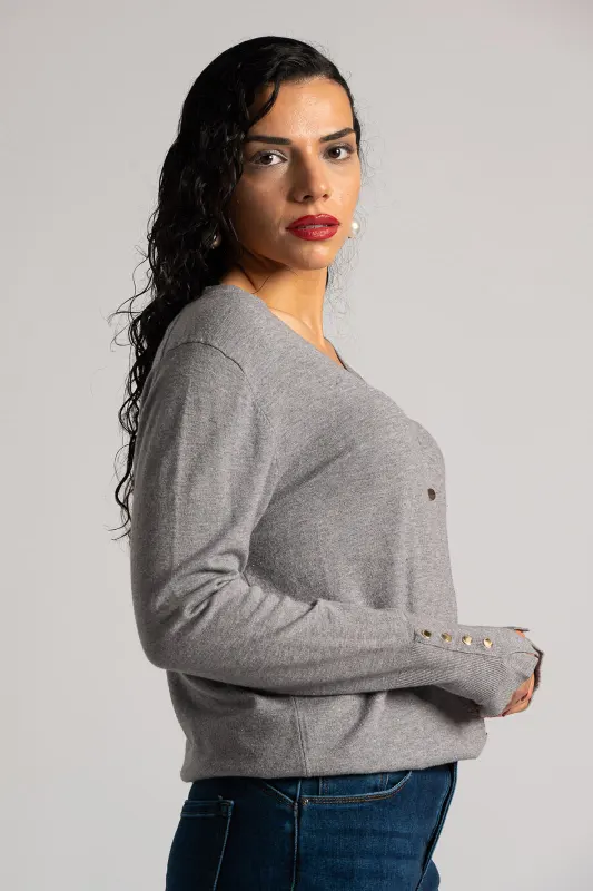 Cardigan Thread Buttons