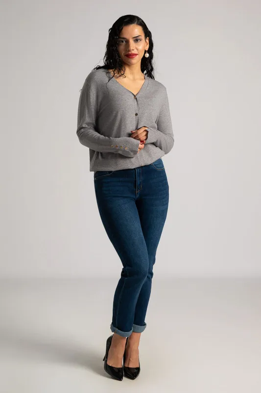 Cardigan Thread Buttons