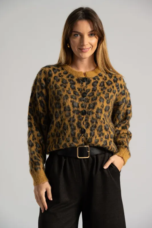 Ζακέτα Νημάτινη Leopard