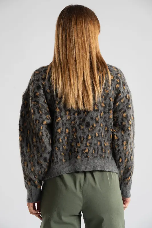 Ζακέτα Νημάτινη Leopard