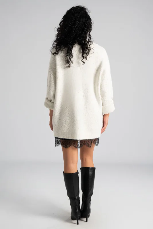 Ζακέτα Παγιέτα Λουλούδια Διακοσμητικά