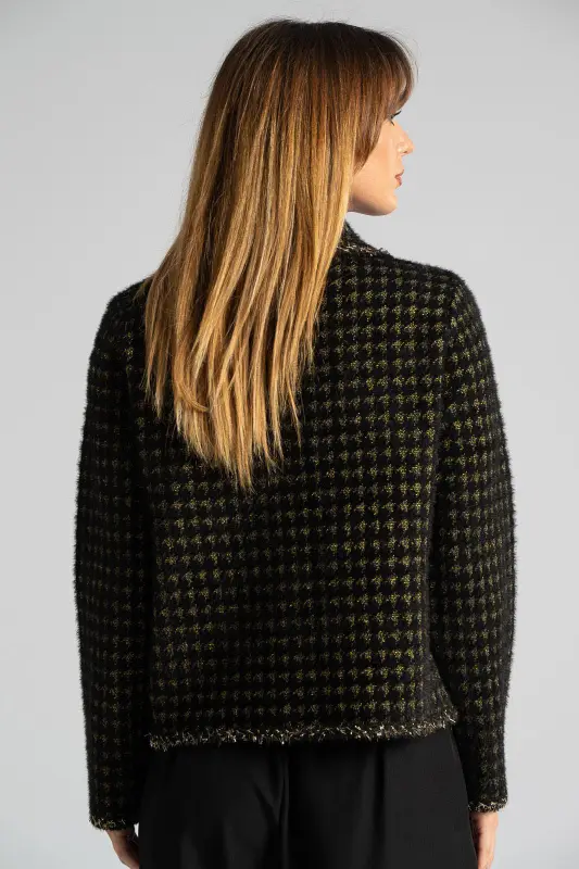 Ζακέτα Πλεκτή Κουμπιά Πέρλες