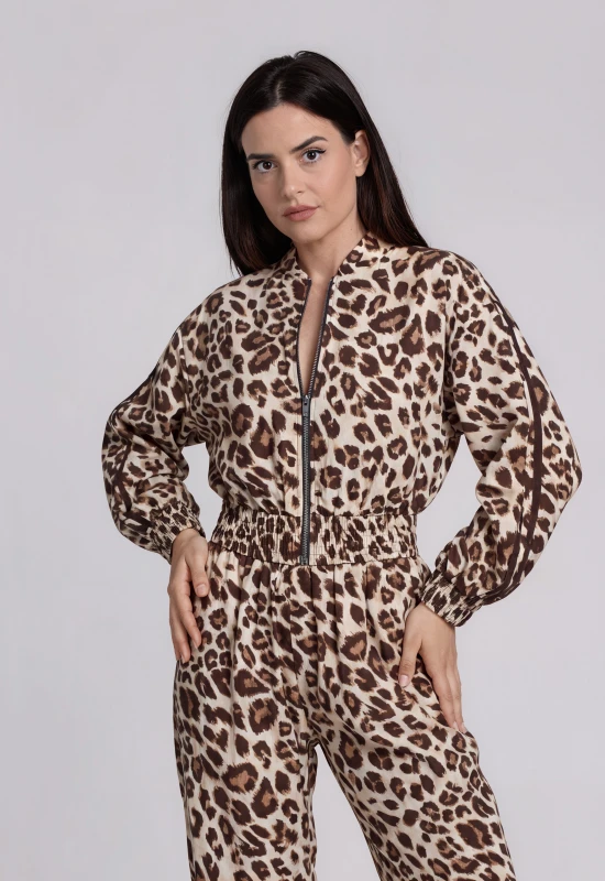 Cardigan Cotton With Elastic Hem