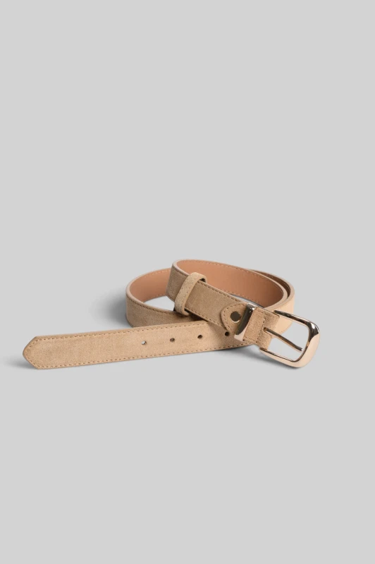 Suede Leather Belt  