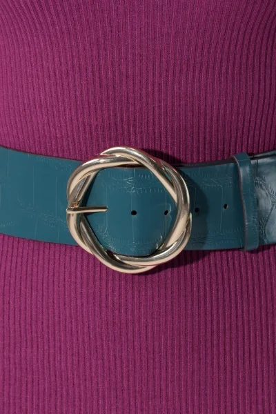 Belt Crackele Petrol
