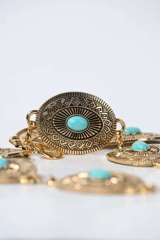 Ζώνη Μεταλική Boho