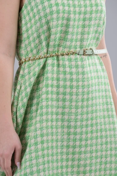 Belt Knitted Chain Pistachio