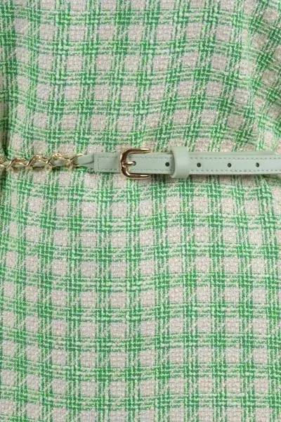 Belt Knitted Chain Pistachio
