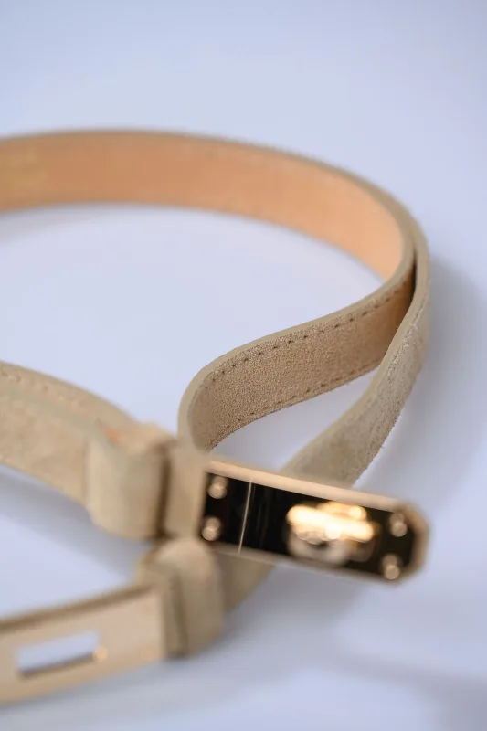 Adjustable Suede Belt